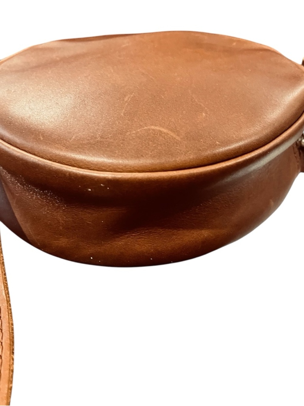 Portland Leather Almost Perfect Circle Crossbody Bag - Picture 5 of 8